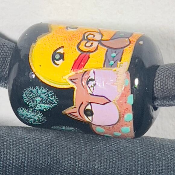 Laurel Burch Playful Dogs & Doggies Colorful Cotton Canvas Beach Bag 19 x 15 x 5 - Picture 3 of 16